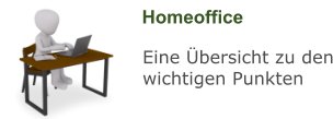 Homeoffice Eine Übersicht zu den wichtigen Punkten